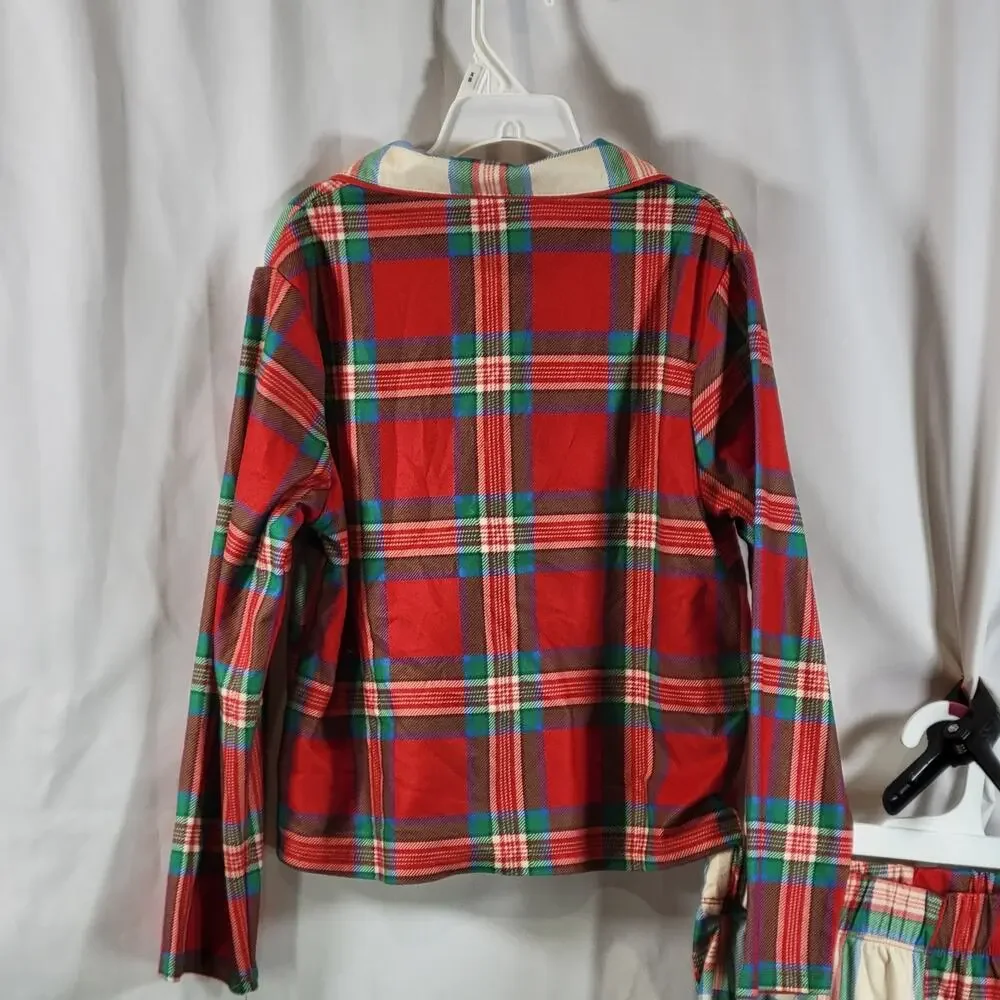 Art Class Long Sleeve Holiday Pajamas, Multi-color, Youth Sz XL, NWT
